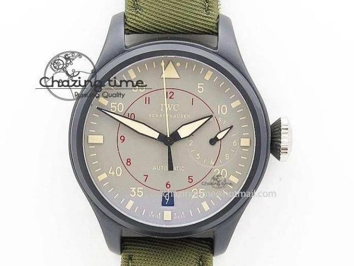 MIROTIME 1223 Big Pilot IW500909 RG ZF 1:1 Best Edition Le Petit Prince On Brown Leather Strap A Breathable 7293